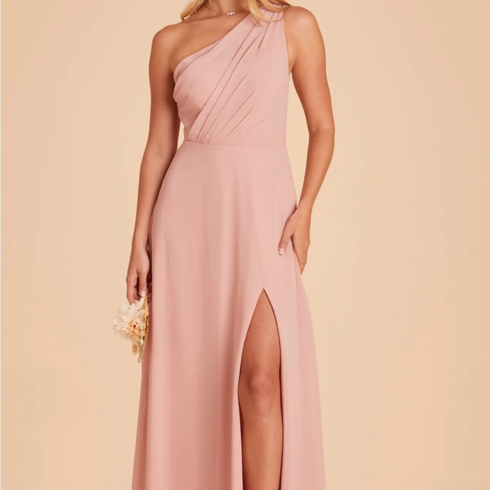 Kira Birdy Grey Dress- Dusty Rose